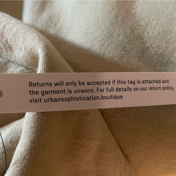 NWT Urban Sophistication Fleece - Picture 2 of 3